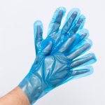 disposable polythene gloves